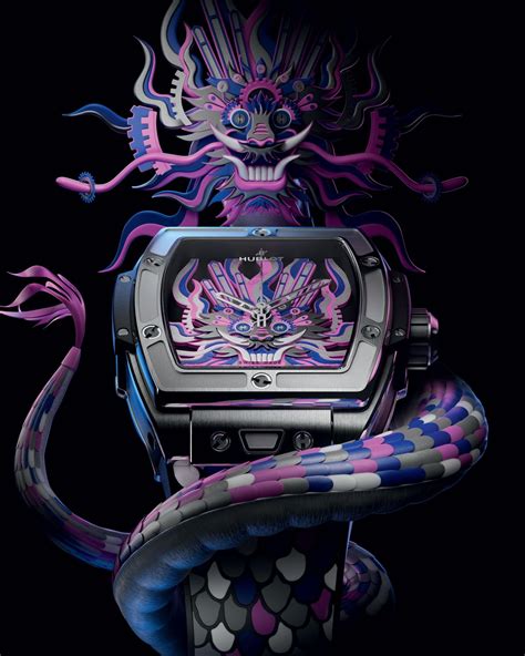 hublot spirit of big bang titanium dragon|hublot tourbillon 45mm.